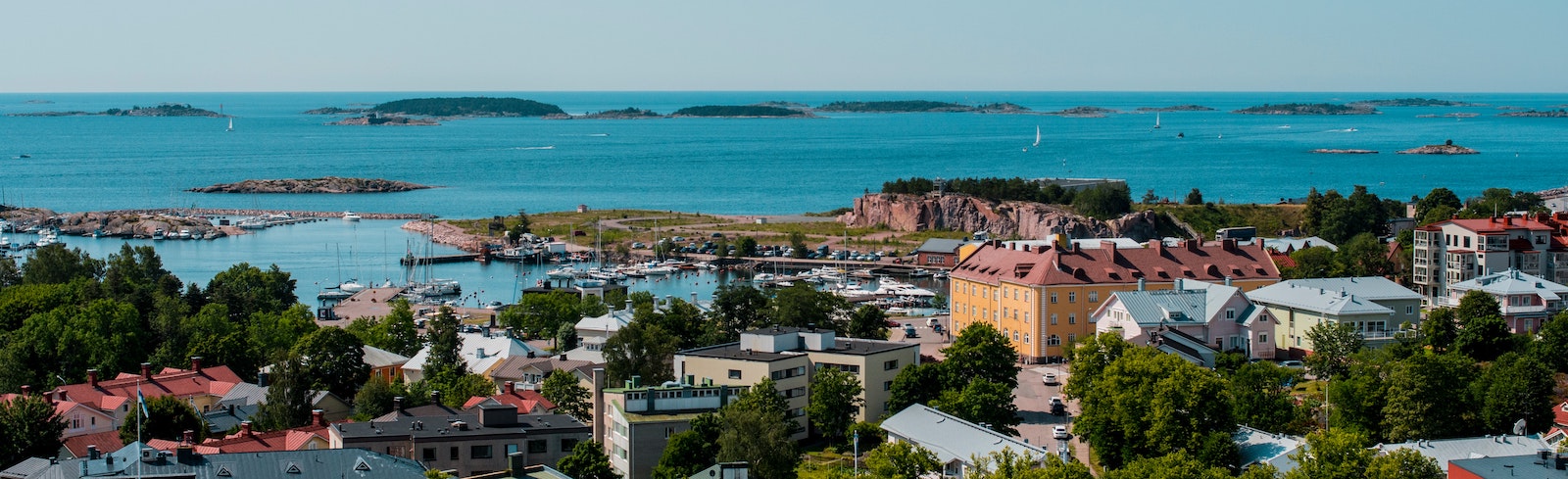 Hanko ferry terminal and harbour
