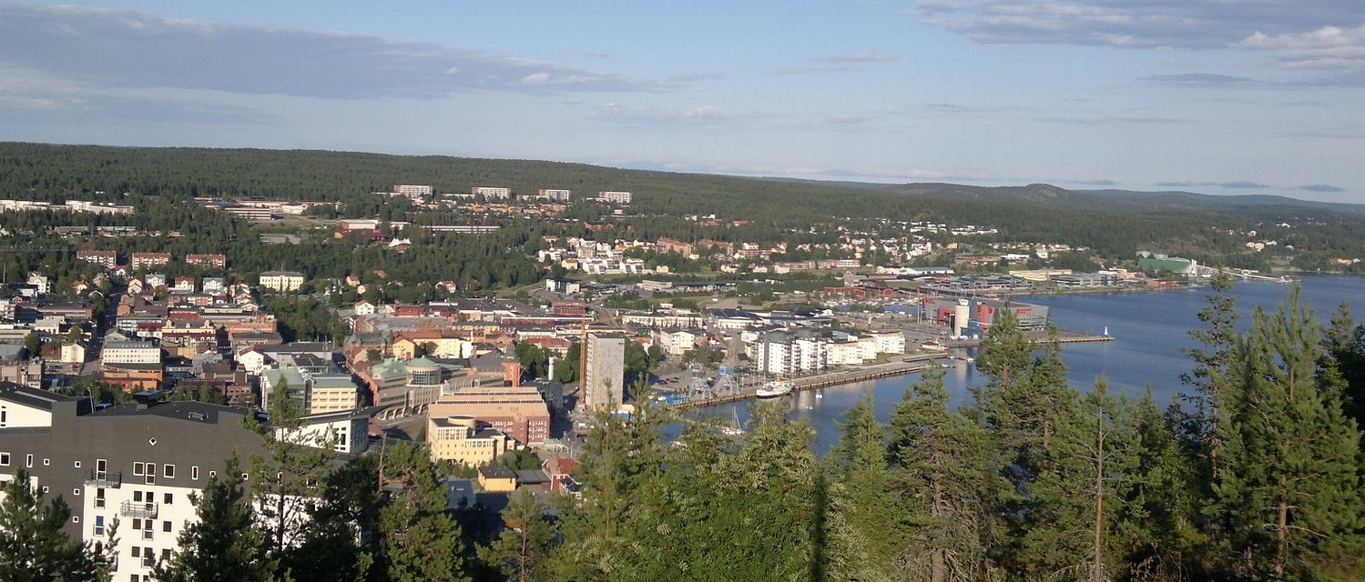 Umeå ferry terminal and harbour