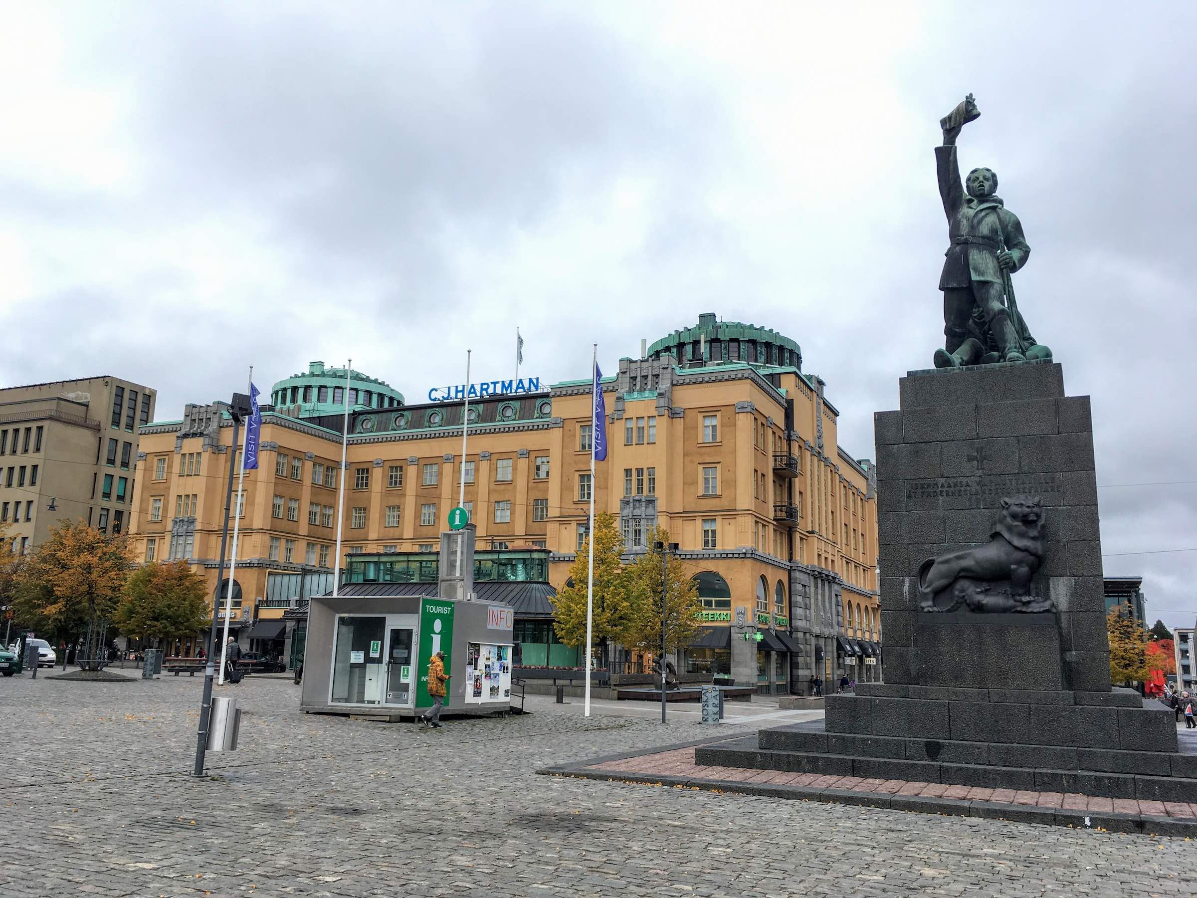Vaasa ferry terminal and harbour