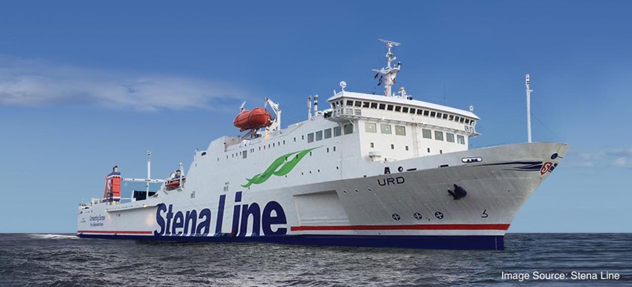 M/S Urd - one of the ferries on the route from Nynäshamn to Hanko